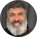 Profile photo of Darren Atkinson smiling
