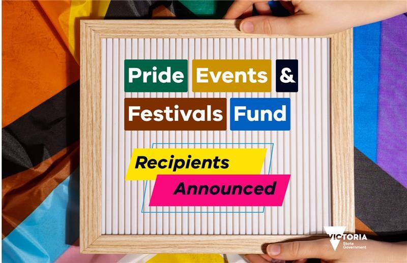 Recipients announced! Pride events and festivals funds 2025-2026
