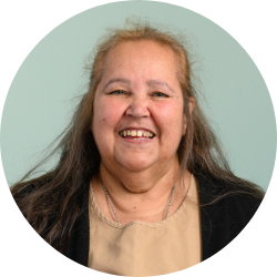 Aunty Claudette Lovett, winner of the Victorian Senior of the Year Award