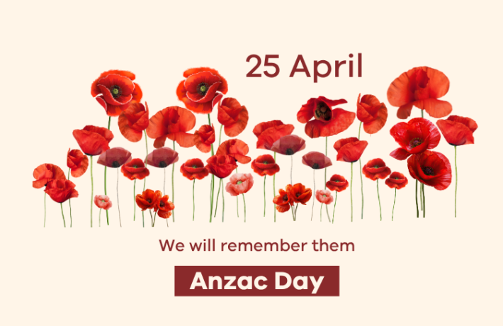 25 April 2026. We will remember them. Anzac Day.
